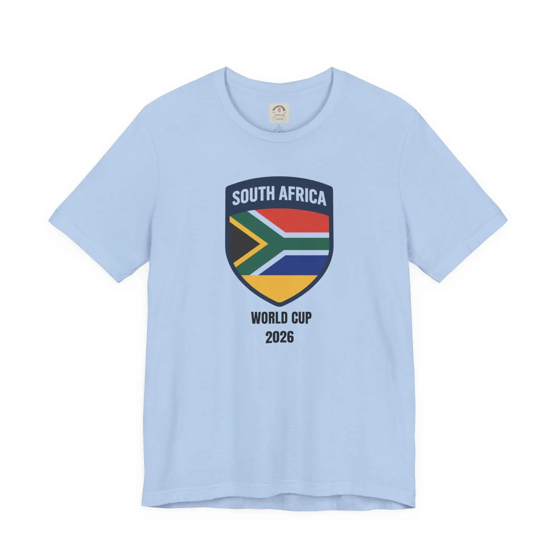South Africa World Cup 2026 Unisex Cotton Crew Tee by Printify