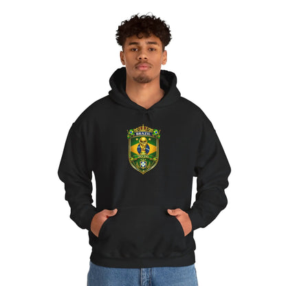 Brazil World Cup 2026 Hooded Sweatshirt by Printify