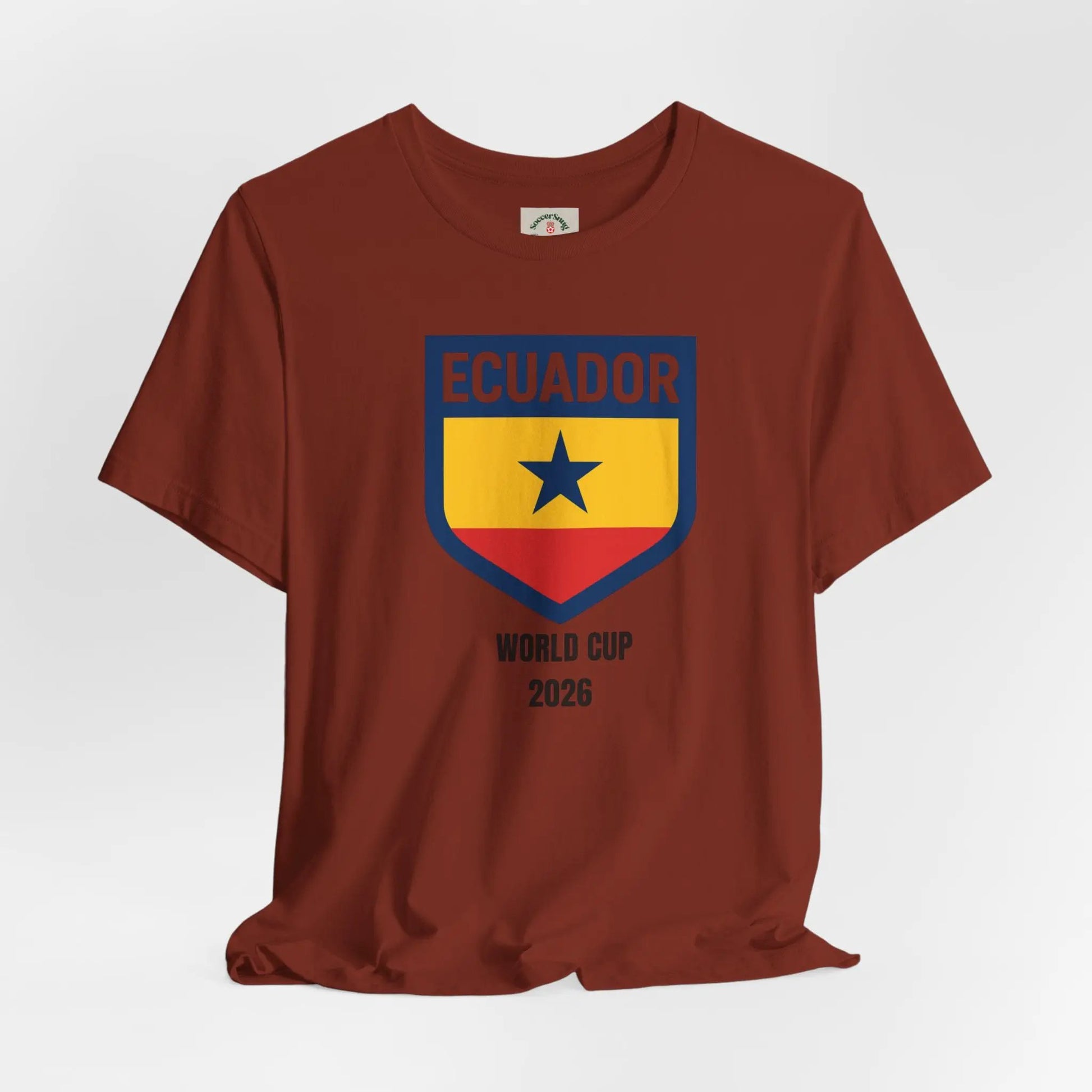 Ecuador World Cup 2026 Unisex Cotton Crew Tee by Printify