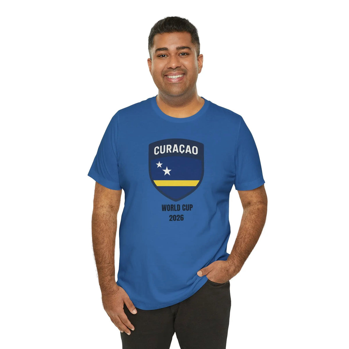 Curaçao World Cup 2026 Unisex Cotton Crew Tee by Printify