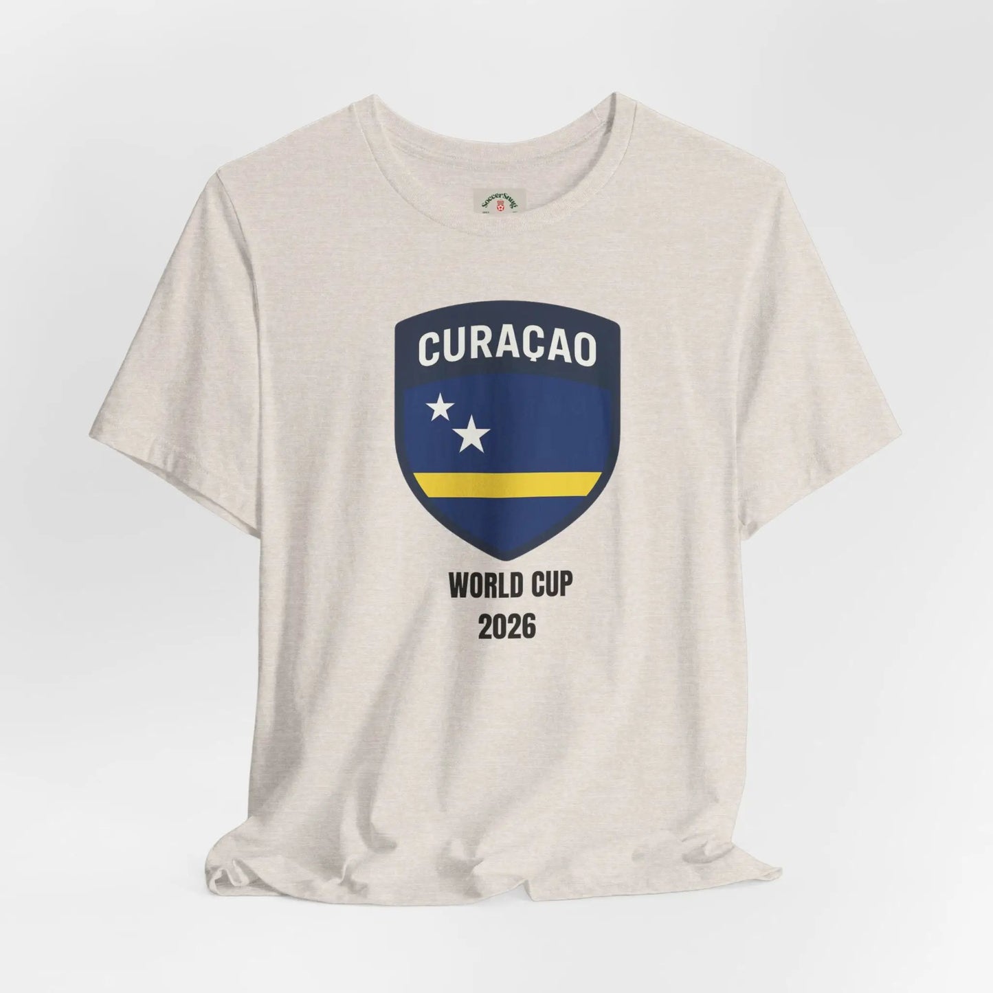 Curaçao World Cup 2026 Unisex Cotton Crew Tee by Printify