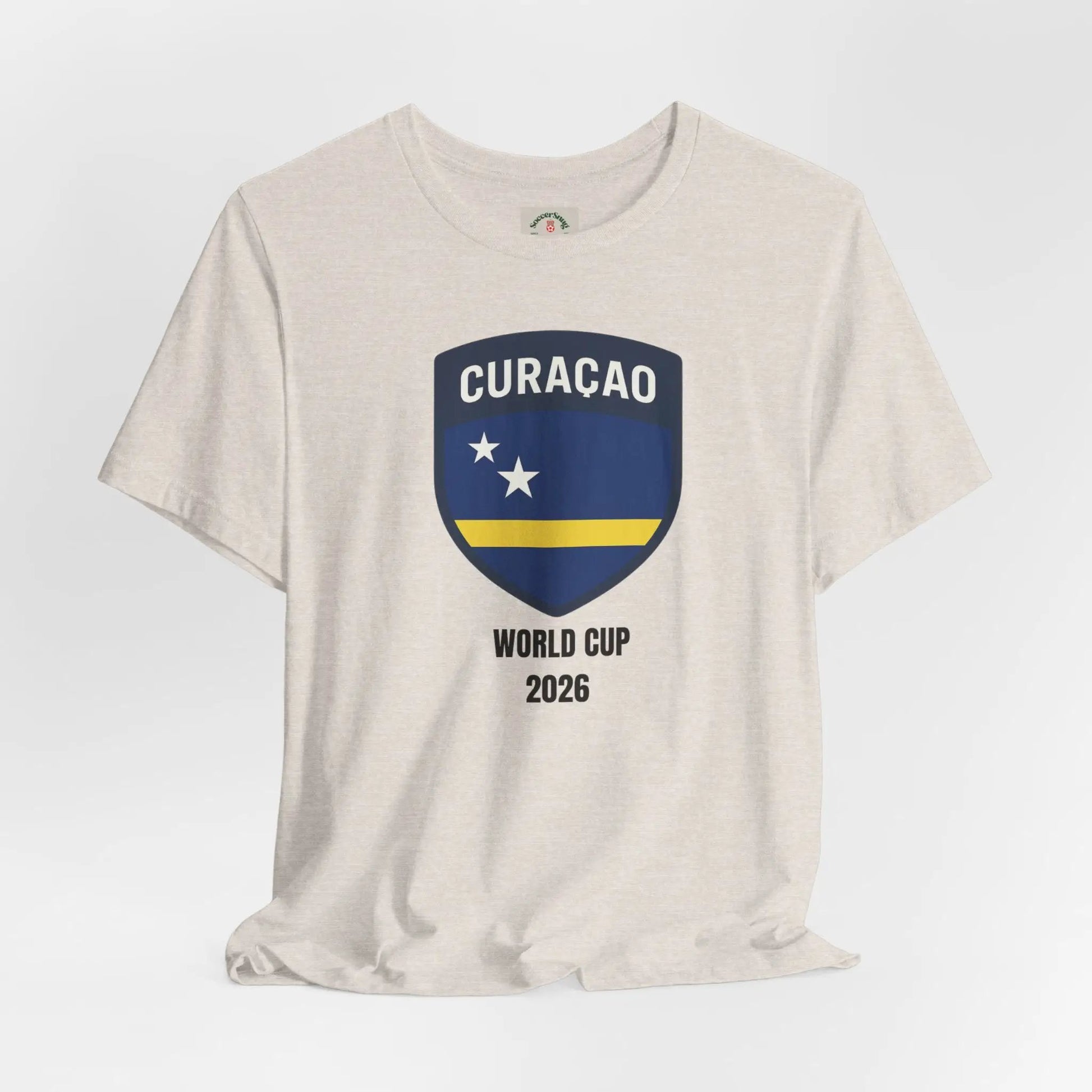 Curaçao World Cup 2026 Unisex Cotton Crew Tee by Printify