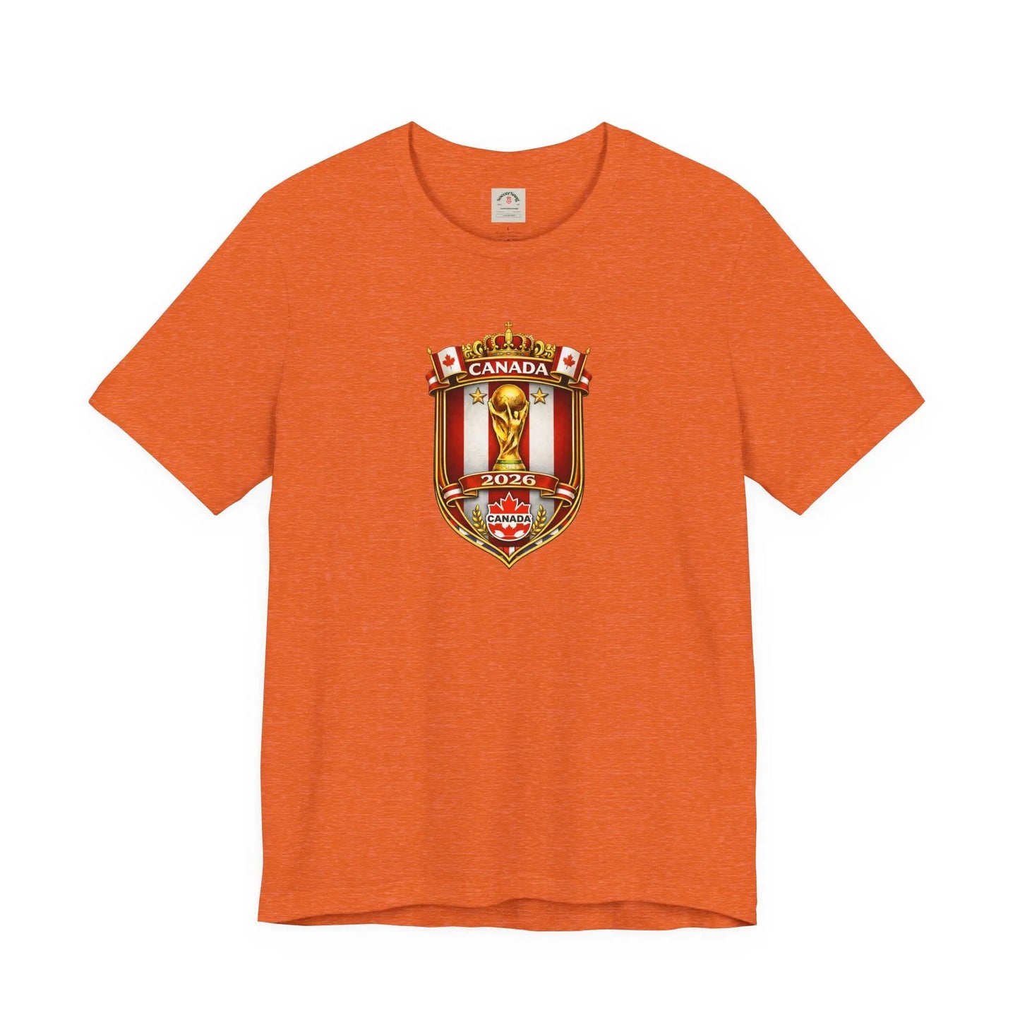 Canada World Cup 2026 Unisex Cotton Crew Soccer Fan Tee by Printify