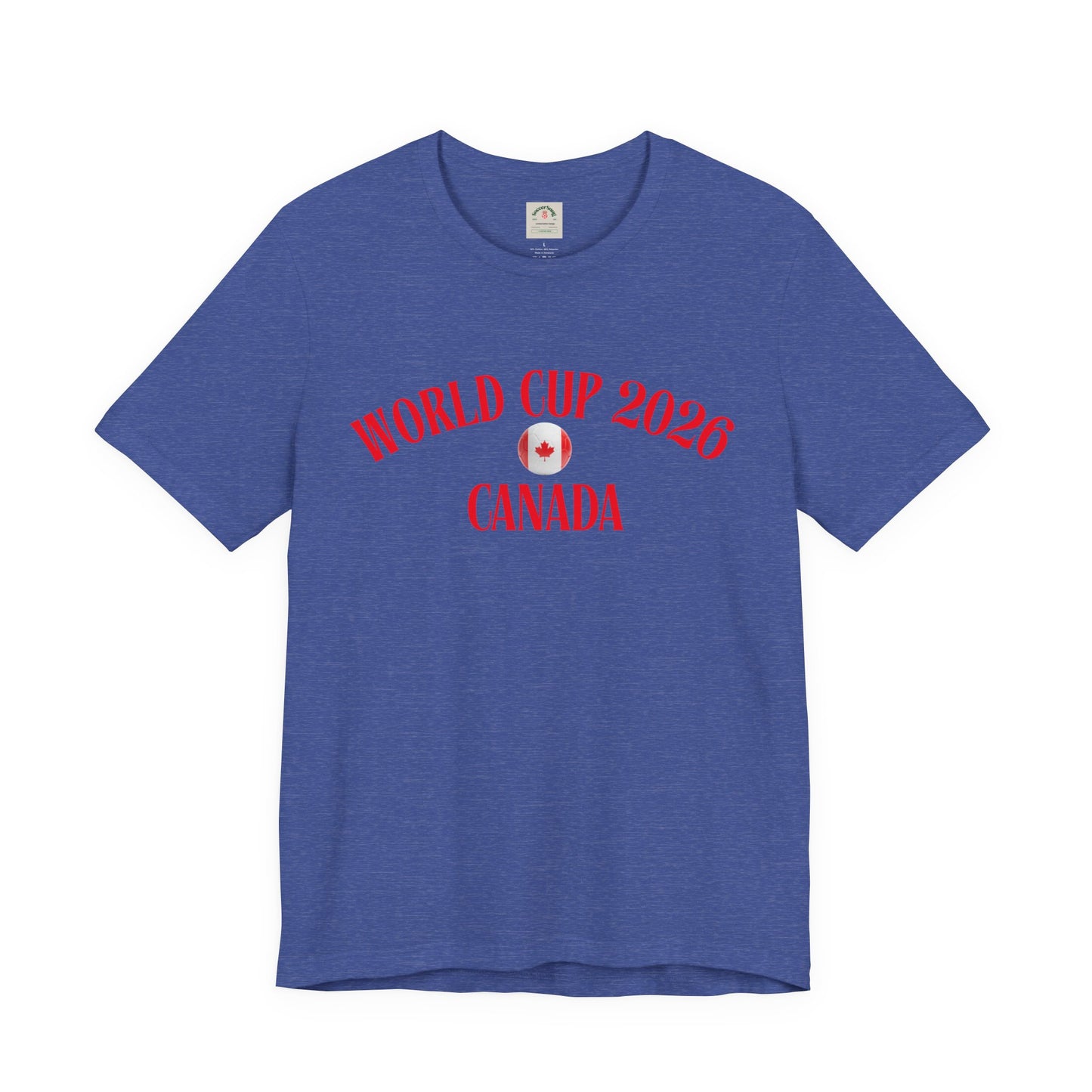 World Cup 2026 Canada T-Shirt — Canadian Soccer Fan Tee