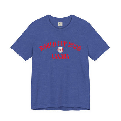 World Cup 2026 Canada T-Shirt — Canadian Soccer Fan Tee