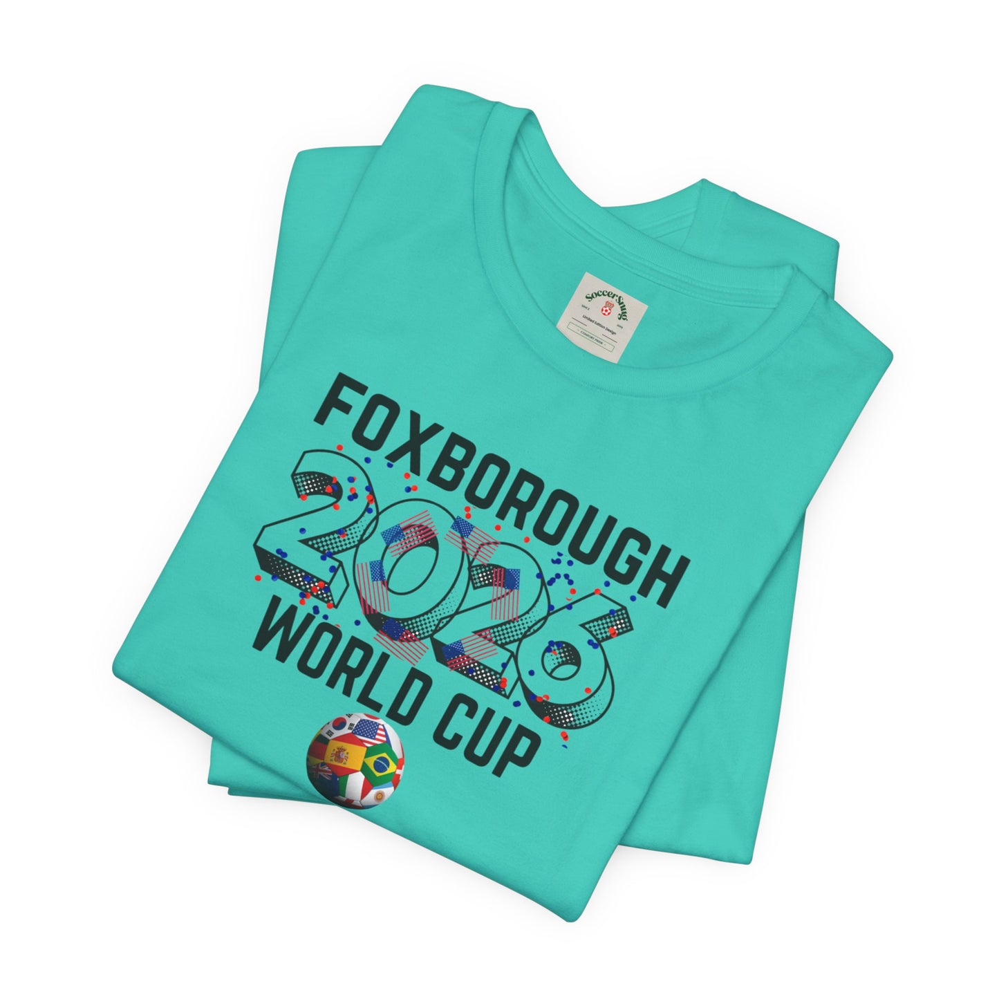 Fox Borough World Cup 2026 Host Unisex Cotton Crew Tee