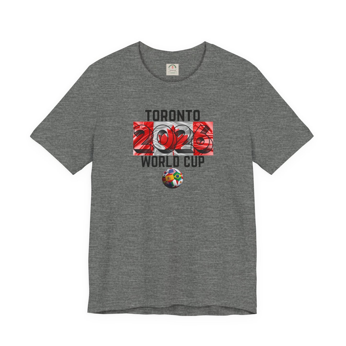 Toronto World Cup 2026 Host Unisex Cotton Crew Tee