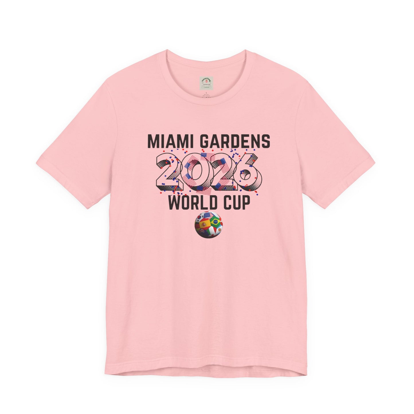 Miami Gardens World Cup Unisex Cotton Crew Tee