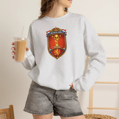 Netherlands 2026 World Cup Crest Crewneck by Printify