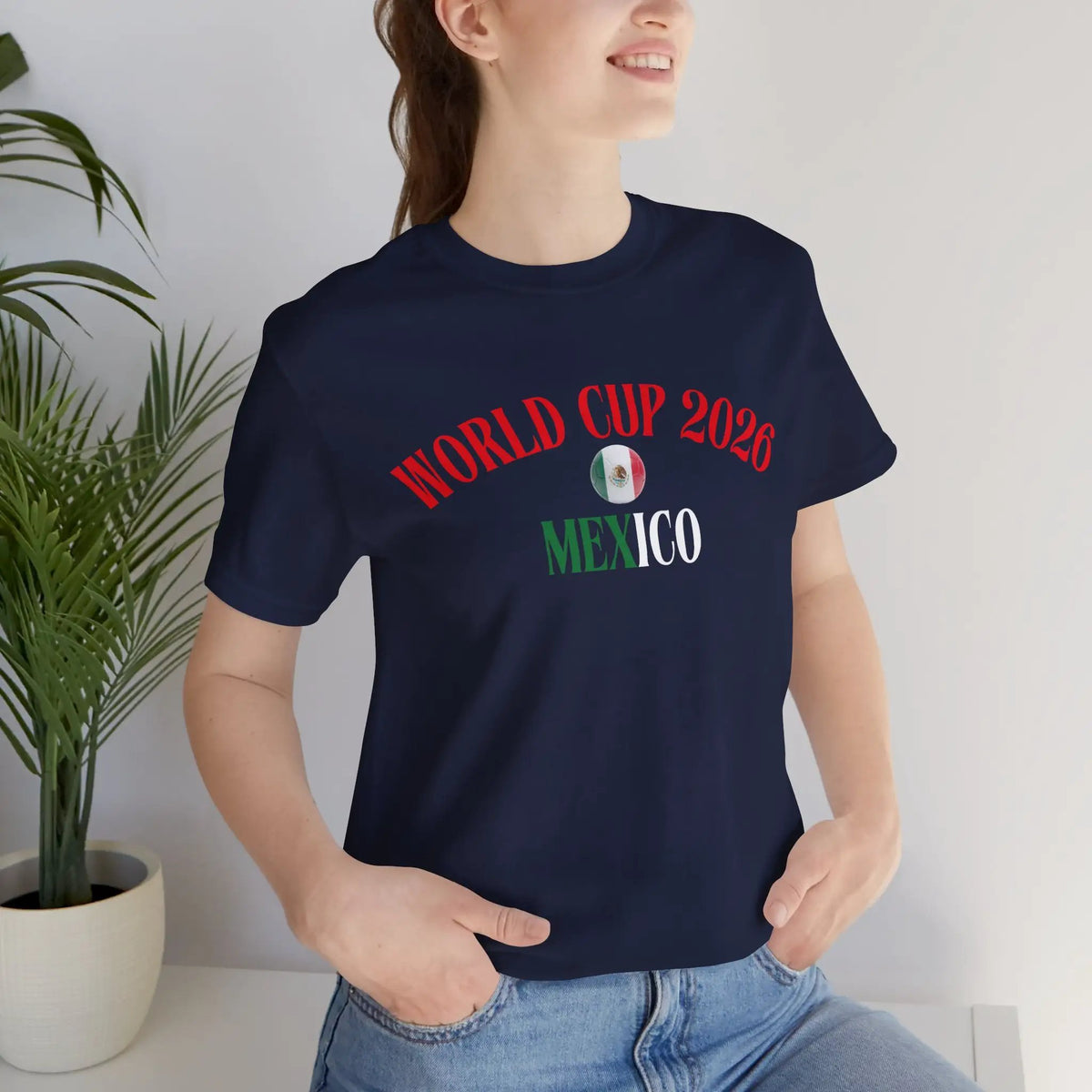 Mexico World Cup 2026 Unisex Jersey Short Sleeve Tee by Printify