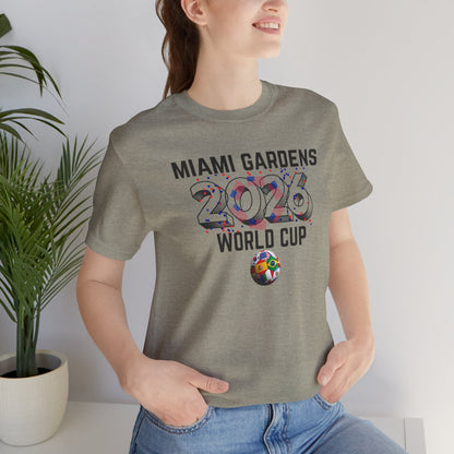 Miami Gardens World Cup Unisex Cotton Crew Tee
