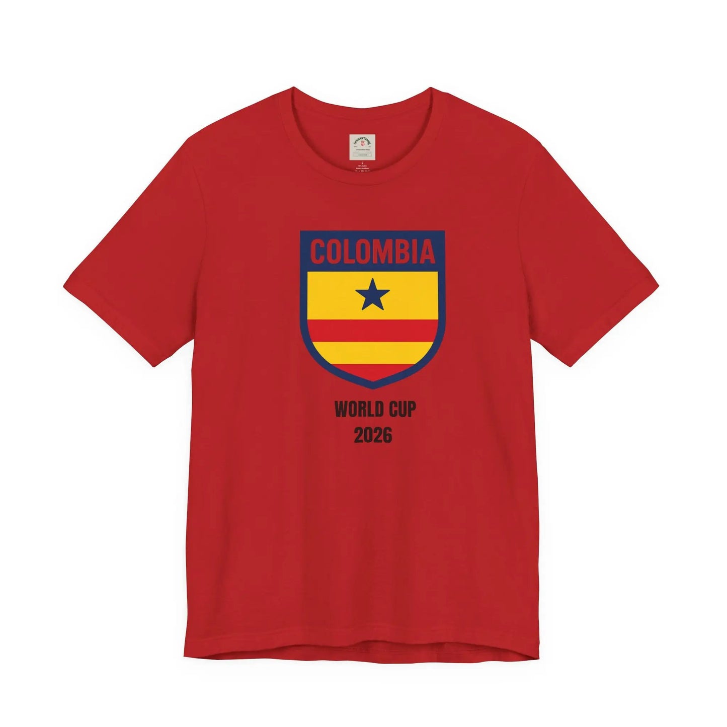 Columbia World Cup 2026 Unisex Cotton Crew Tee by Printify