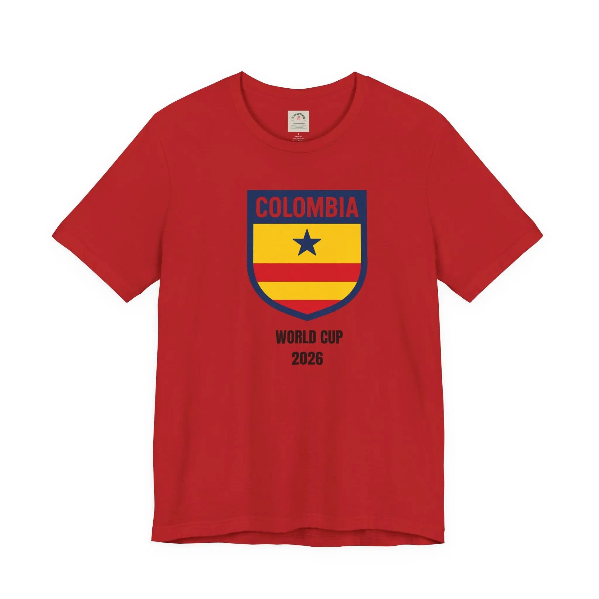 Columbia World Cup 2026 Unisex Cotton Crew Tee by Printify