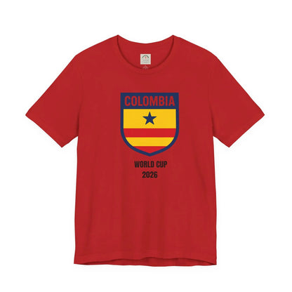 Columbia World Cup 2026 Unisex Cotton Crew Tee by Printify