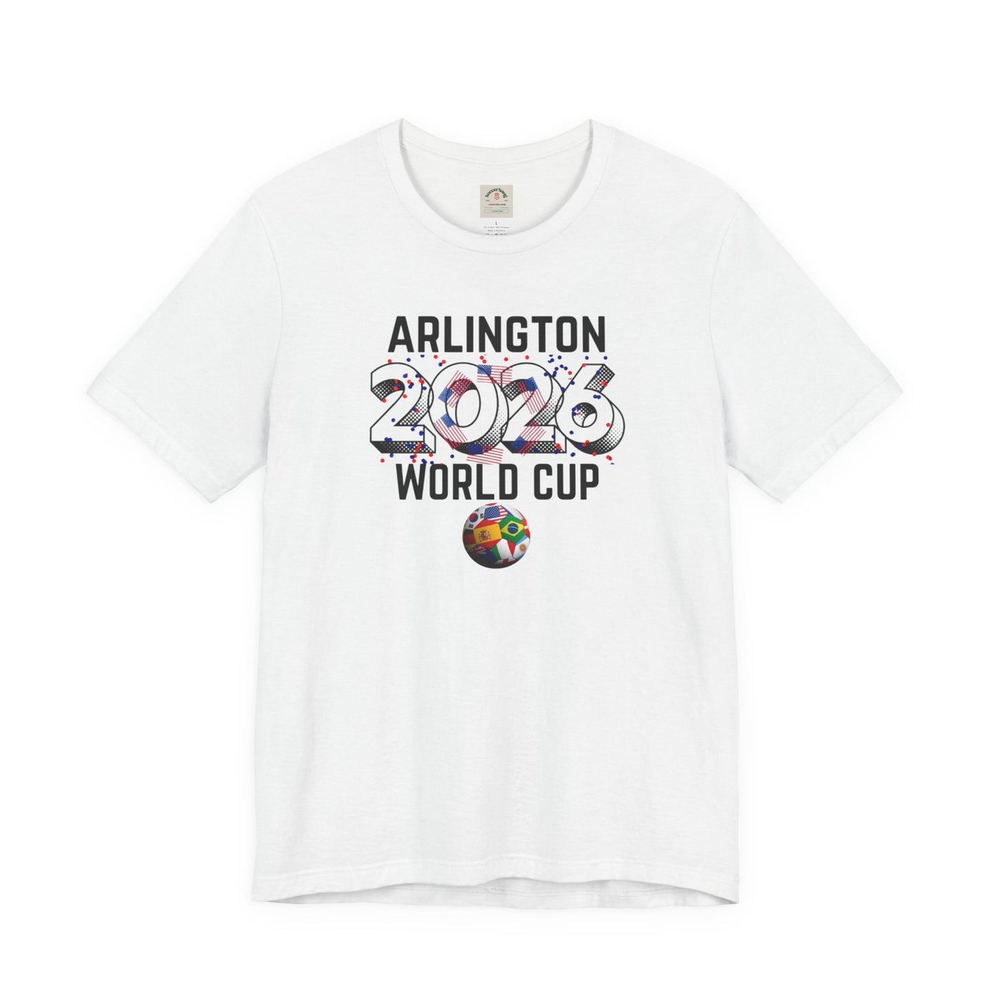 Arlington 2026 World Cup Soccer Tee — Commemorative Fan T‑Shirt