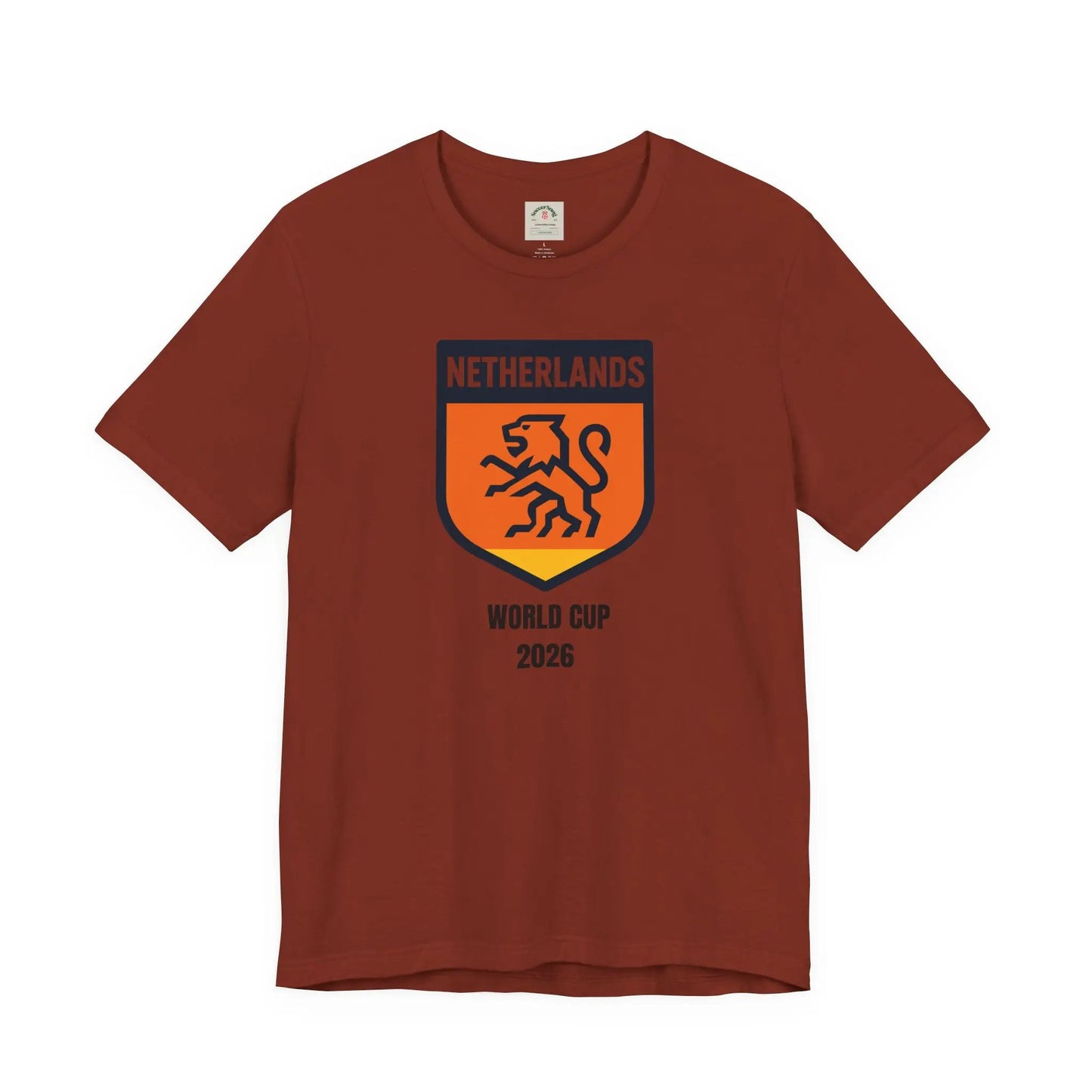 Netherlands World Cup 2026 Unisex Cotton Crew Tee by Printify