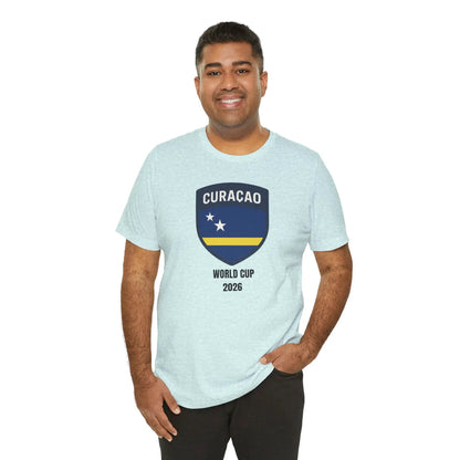 Curaçao World Cup 2026 Unisex Cotton Crew Tee by Printify