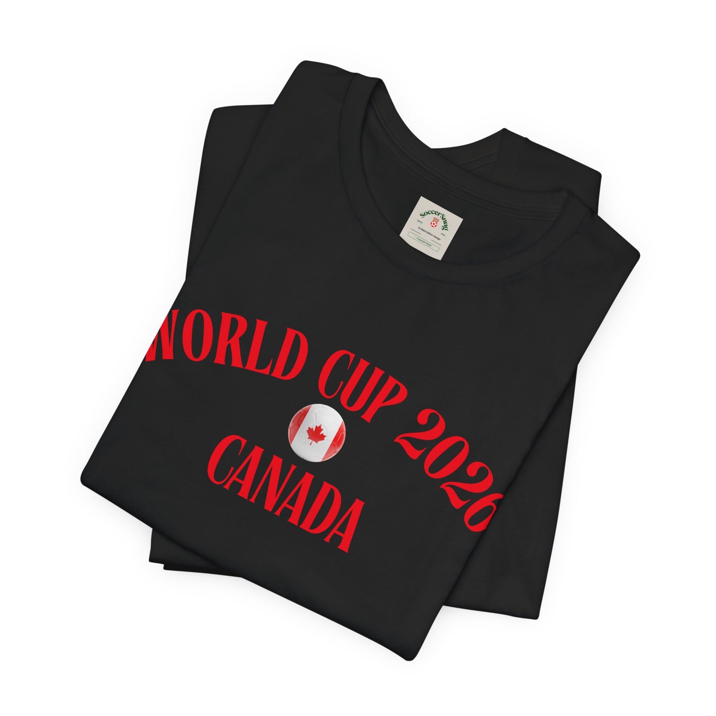 World Cup 2026 Canada T-Shirt — Canadian Soccer Fan Tee