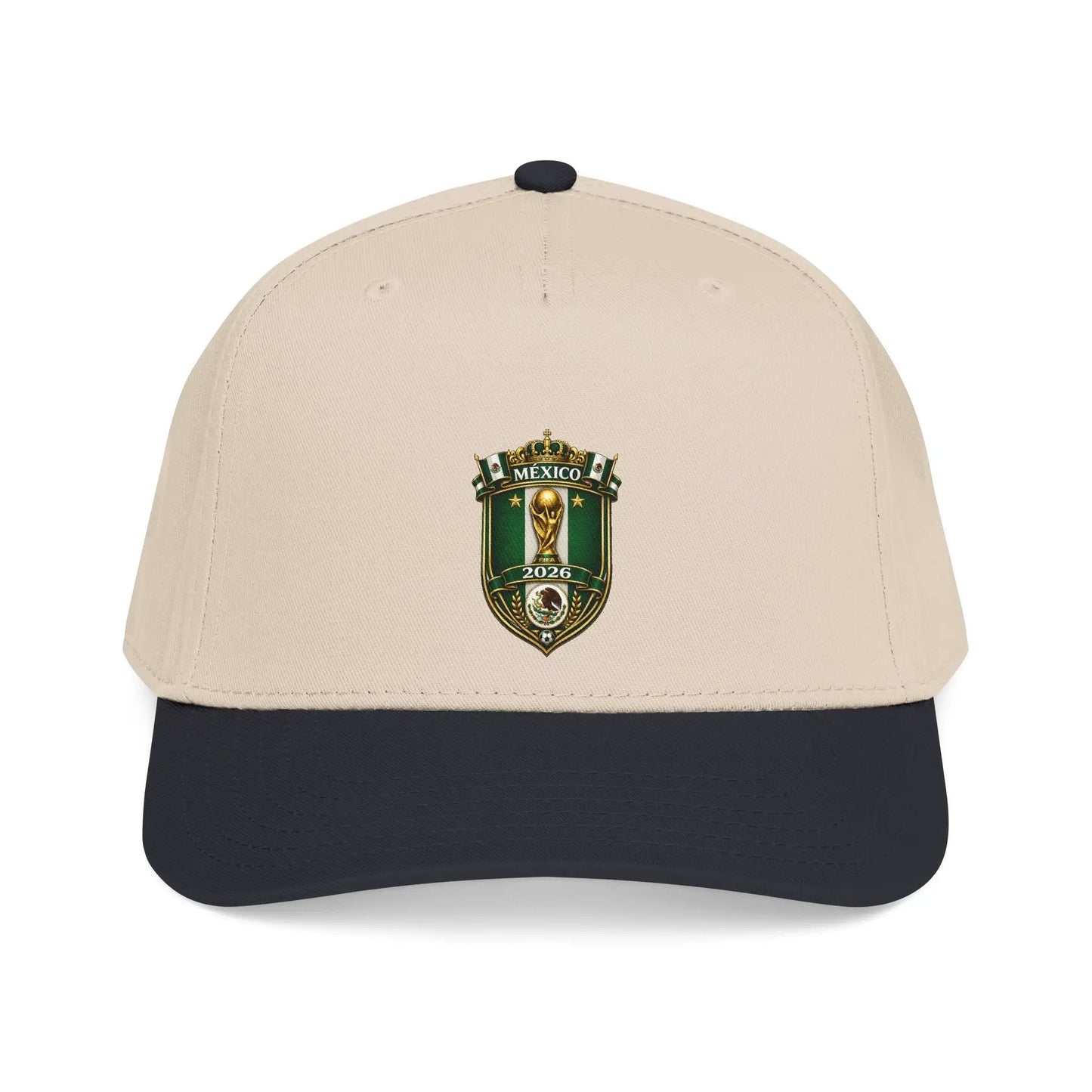 Mexico World Cup 2026 Mid Profile Adjustable Structured Baseball Cap by Printify