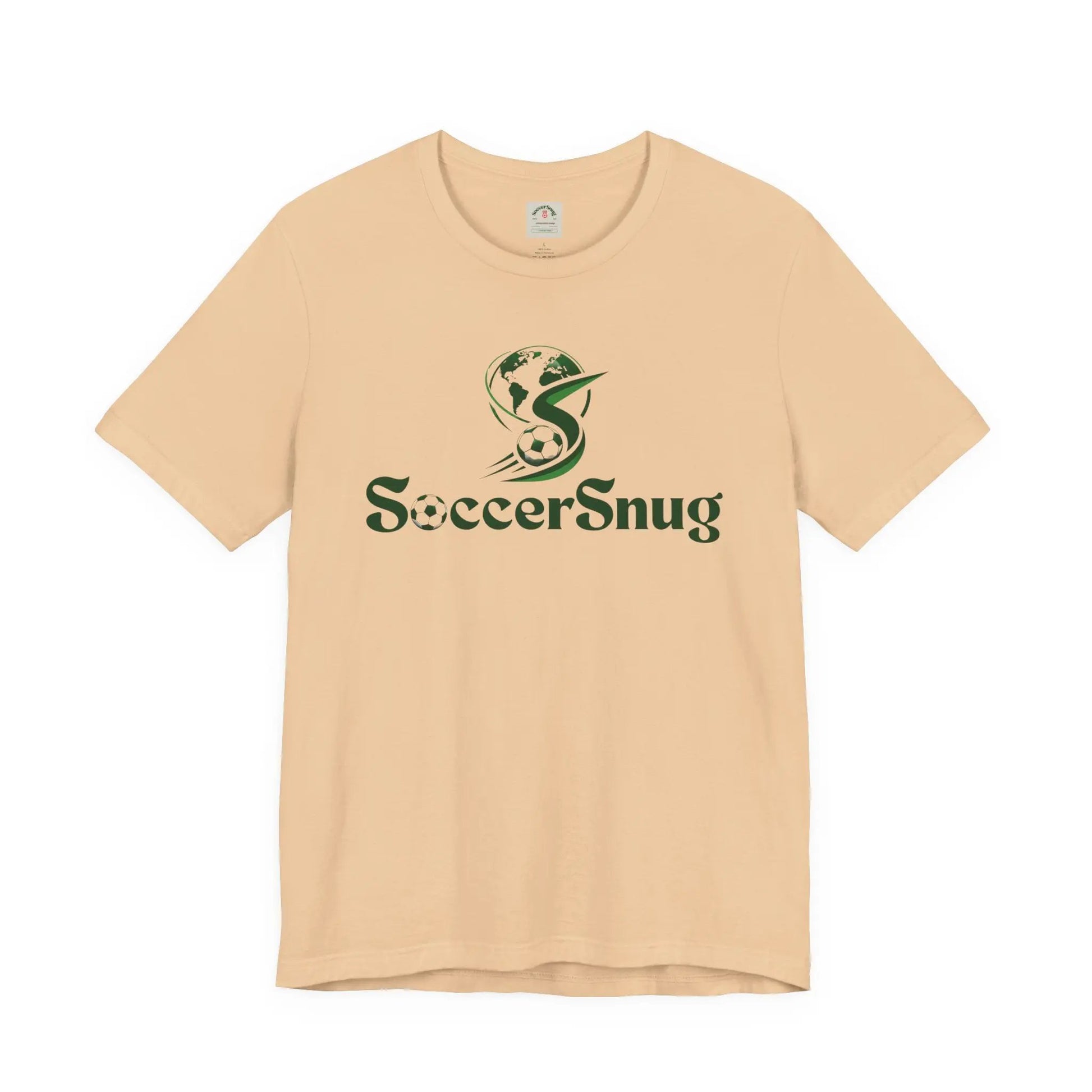 SoccerSnug Unisex Soccer Short Sleeve Tee by Printify