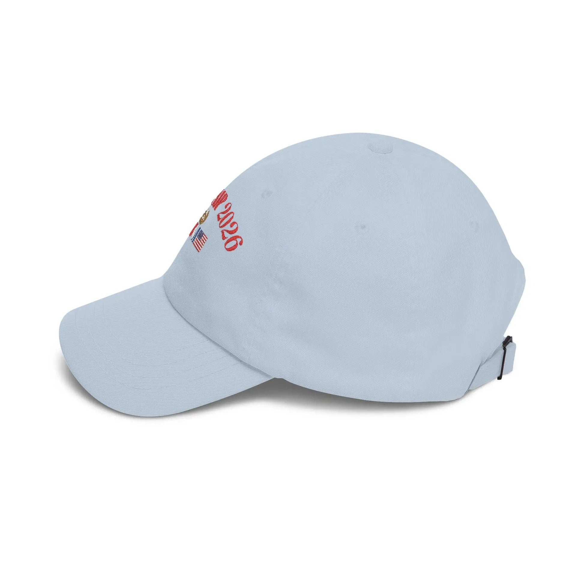 Classic Dad Cap World Cup 2026 USA Soccer Fan Hat With Precurved Visor by Printify