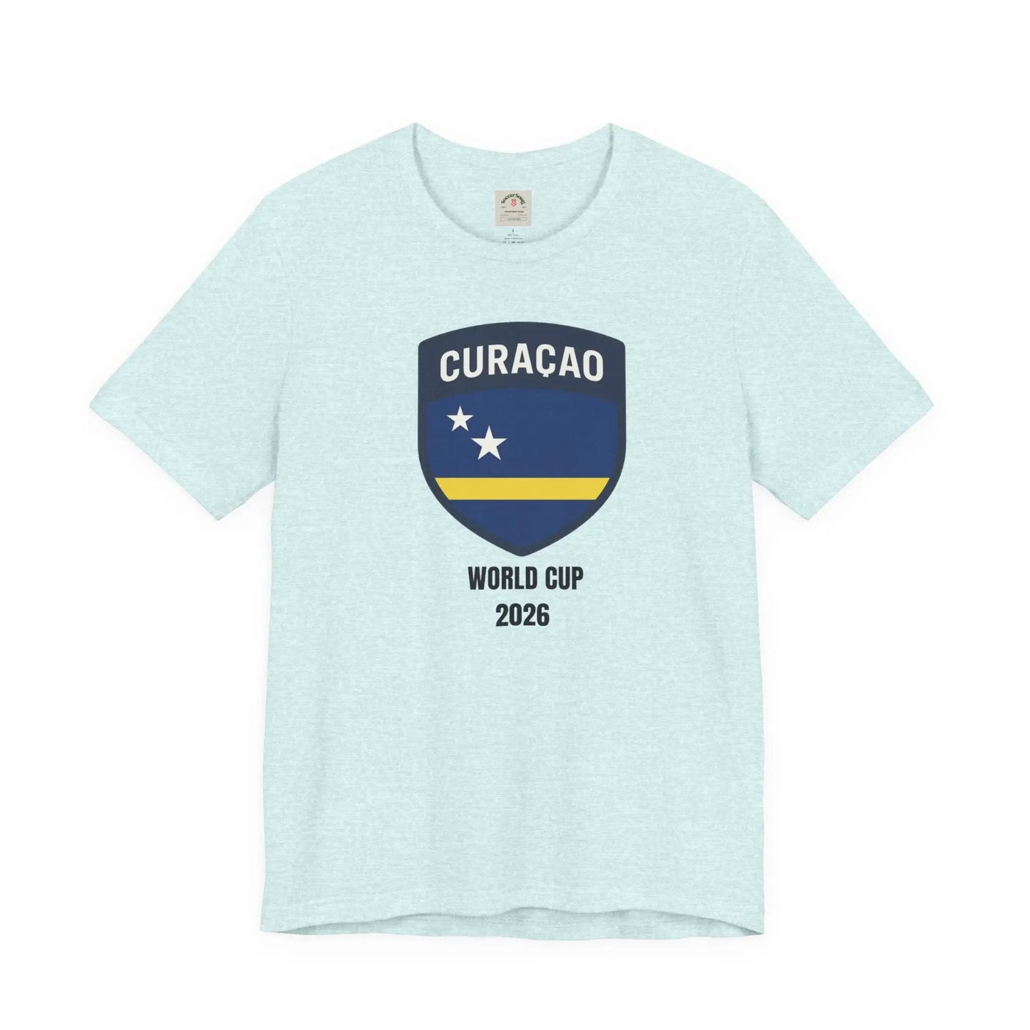 Curaçao World Cup 2026 Unisex Cotton Crew Tee by Printify