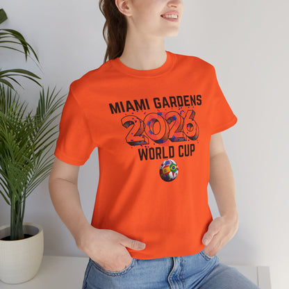 Miami Gardens World Cup Unisex Cotton Crew Tee