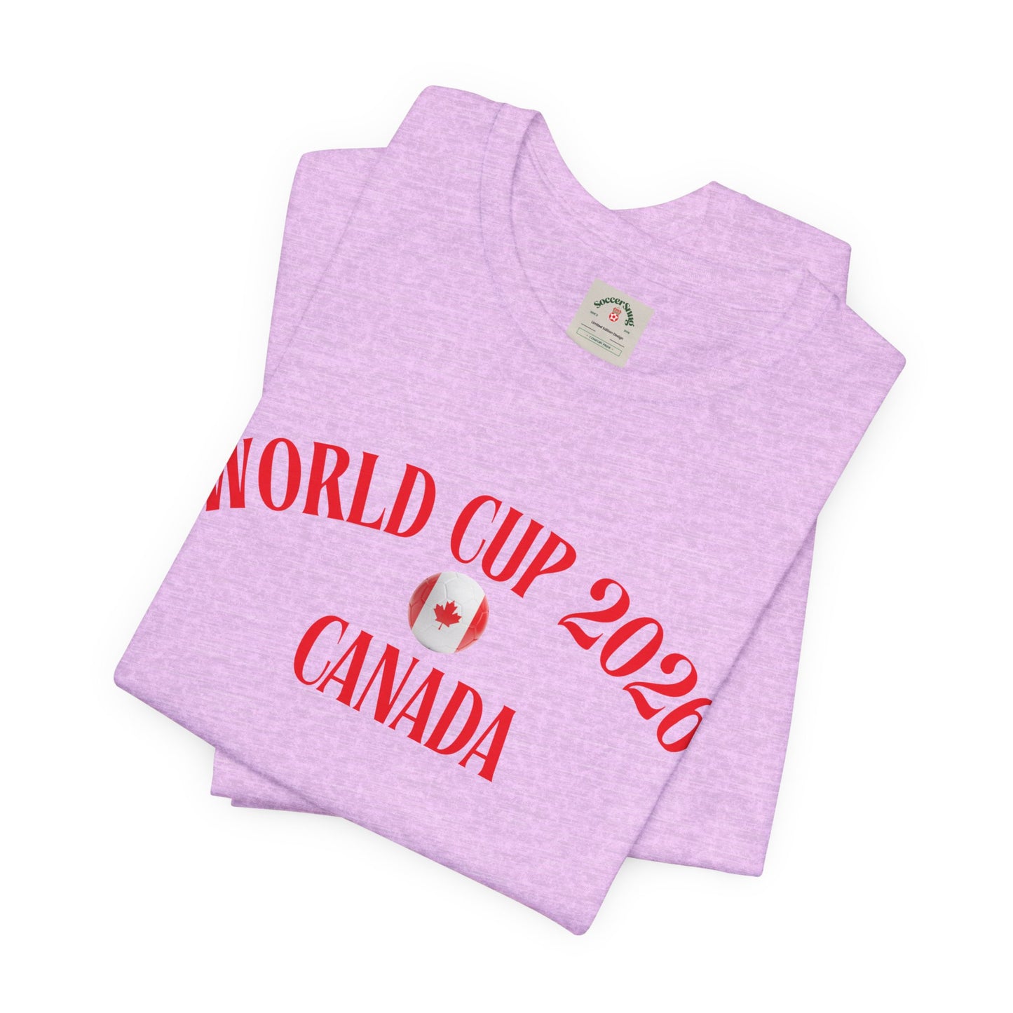 World Cup 2026 Canada T-Shirt — Canadian Soccer Fan Tee