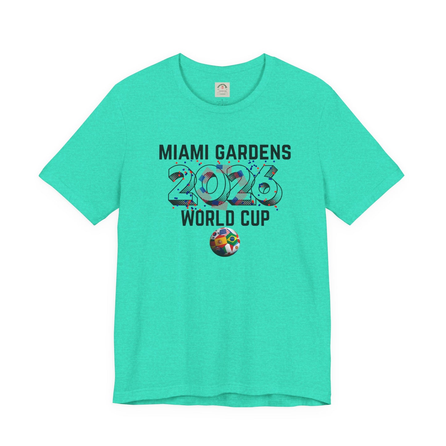 Miami Gardens World Cup Unisex Cotton Crew Tee
