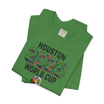 Houston World Cup 2026 Host Unisex Cotton Crew Tee by Printify