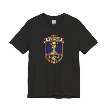 France World Cup 2026 Soccer Tee by Printify