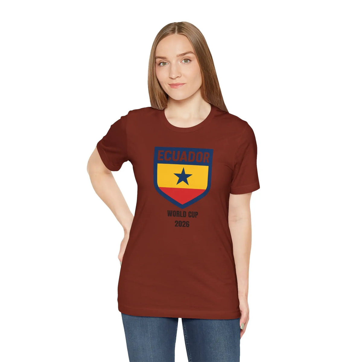 Ecuador World Cup 2026 Unisex Cotton Crew Tee by Printify