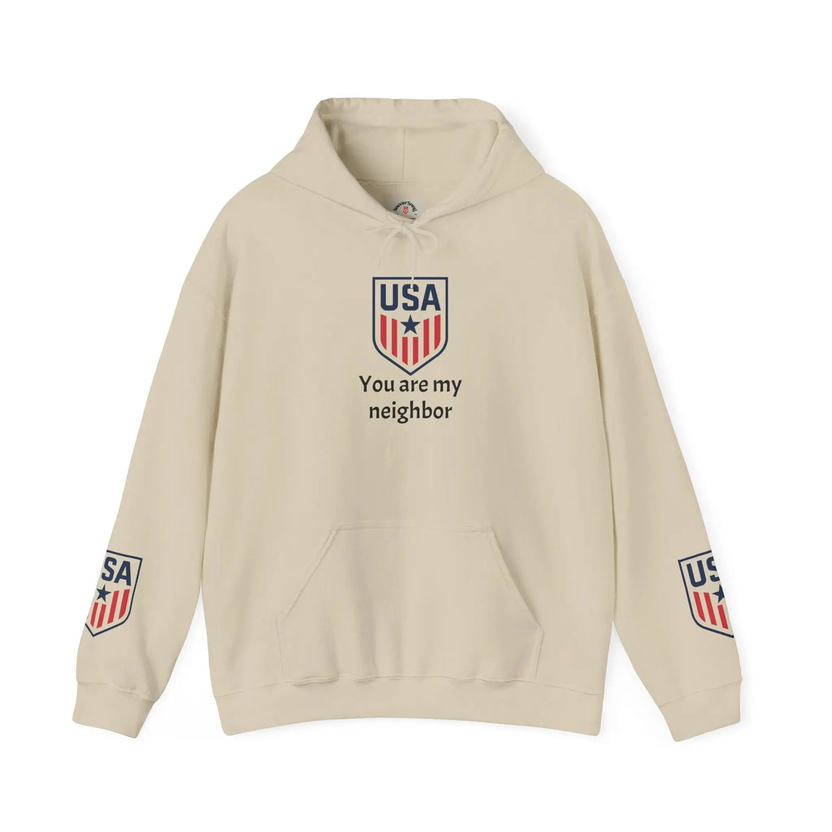 Customizable - SoccerSnug Heavy Blend Hoodie Unisex With Front Pocket Drawcord by Printify