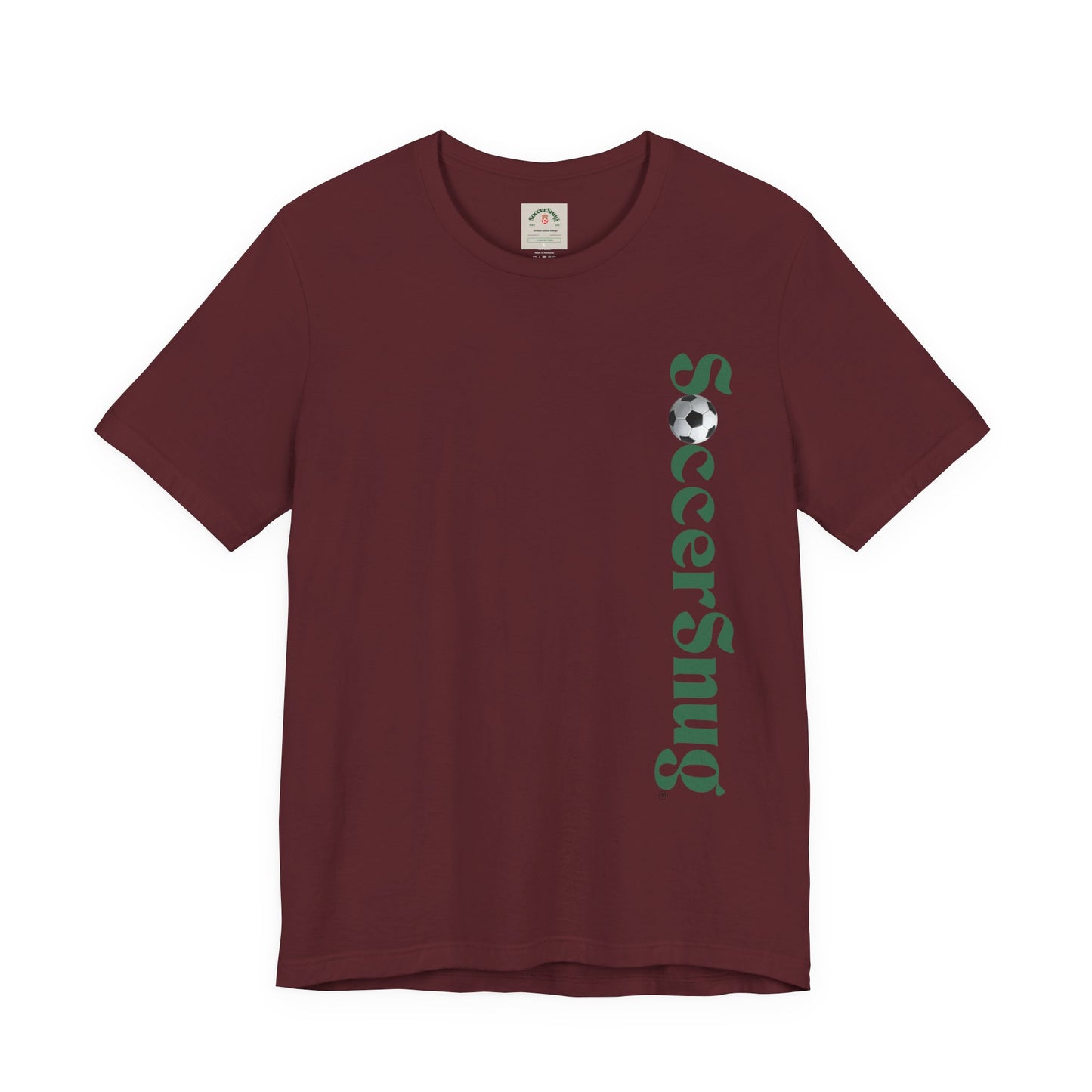 SoccerSnug Unisex Soccer Jersey Short Sleeve Tee