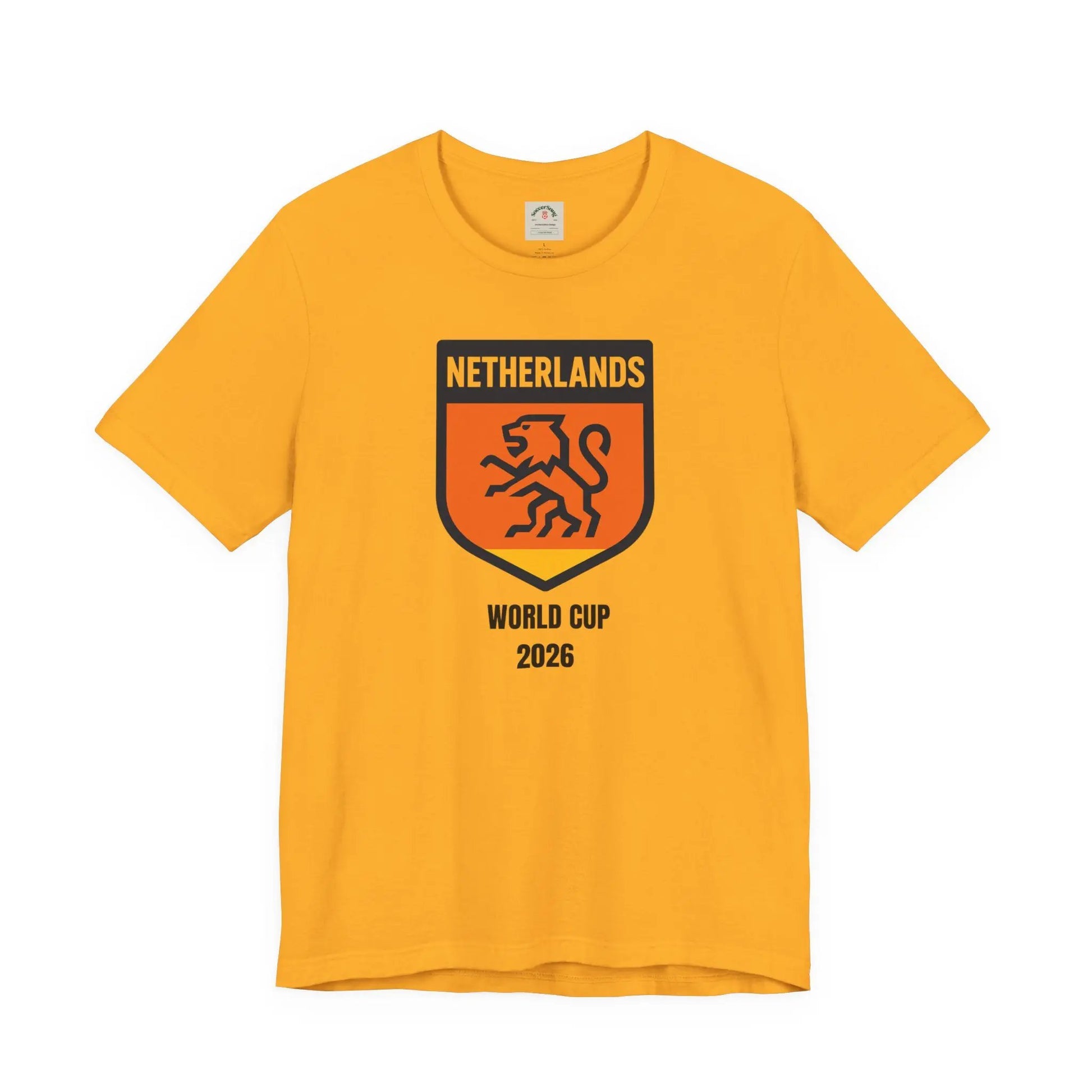 Netherlands World Cup 2026 Unisex Cotton Crew Tee by Printify