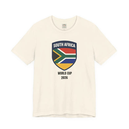 South Africa World Cup 2026 Unisex Cotton Crew Tee by Printify