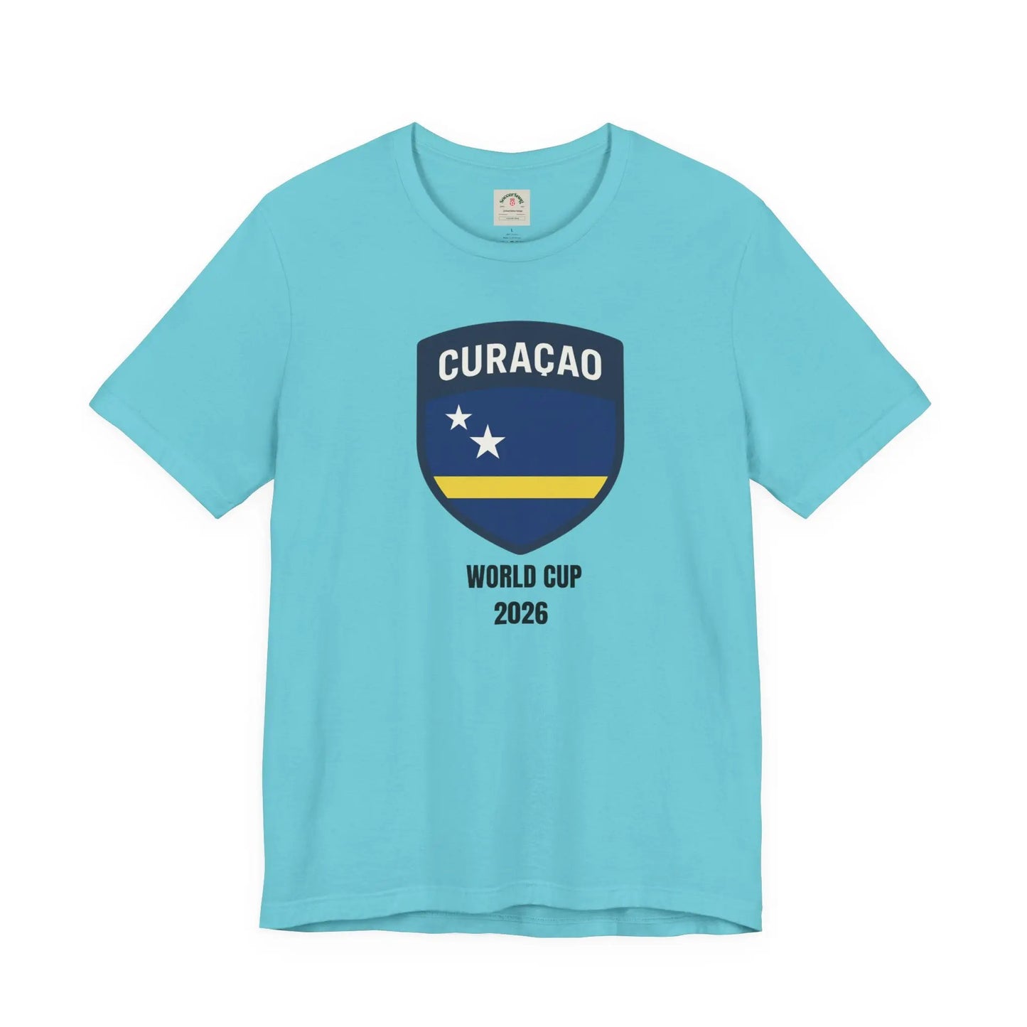 Curaçao World Cup 2026 Unisex Cotton Crew Tee by Printify