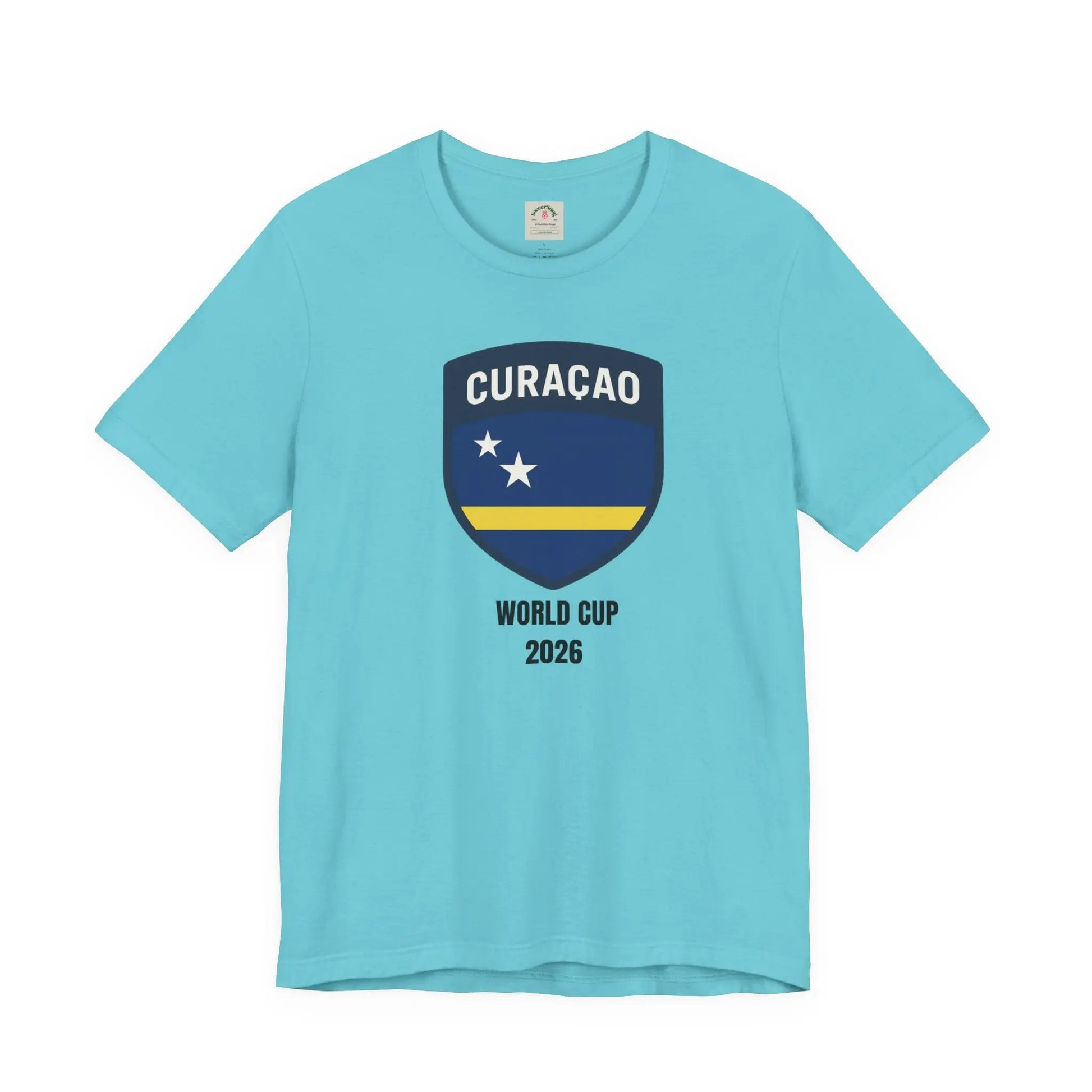 Curaçao World Cup 2026 Unisex Cotton Crew Tee by Printify