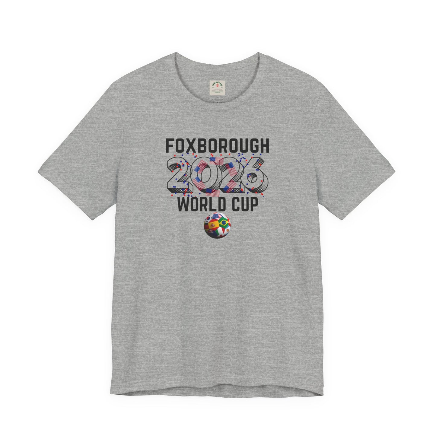 Fox Borough World Cup 2026 Host Unisex Cotton Crew Tee