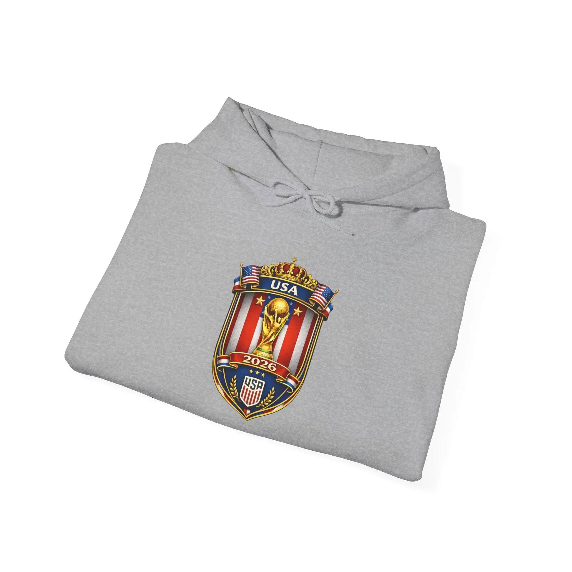 USA World Cup 2026 Hooded Sweatshirt by Printify