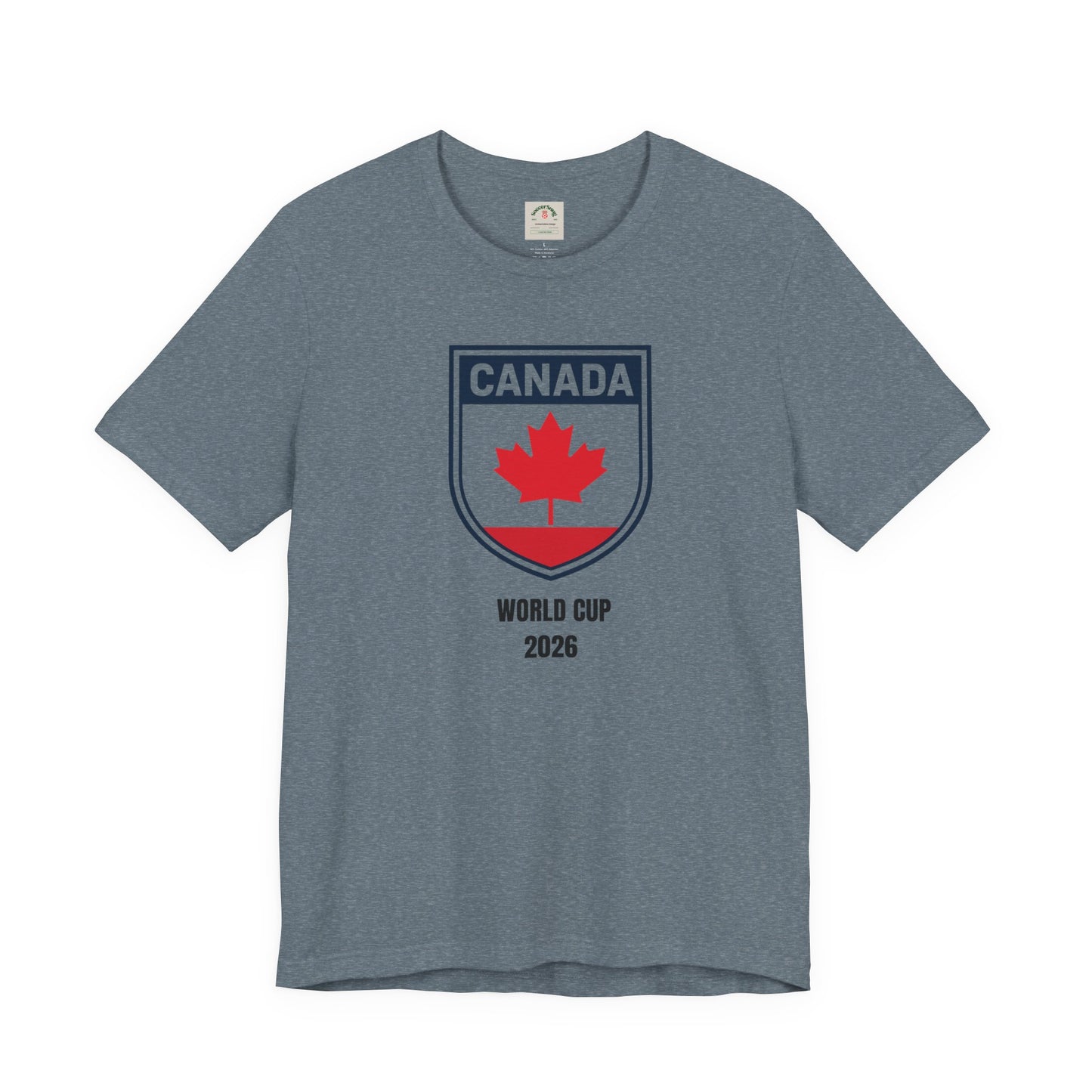 Canada World Cup 2026 Unisex Cotton Crew Tee