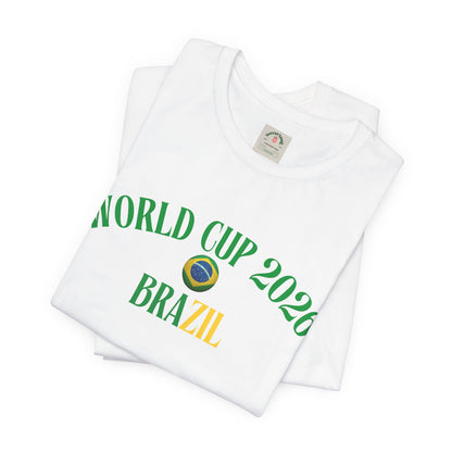 World Cup 2026 Brazil Tee – Brazil Soccer Fan T-Shirt