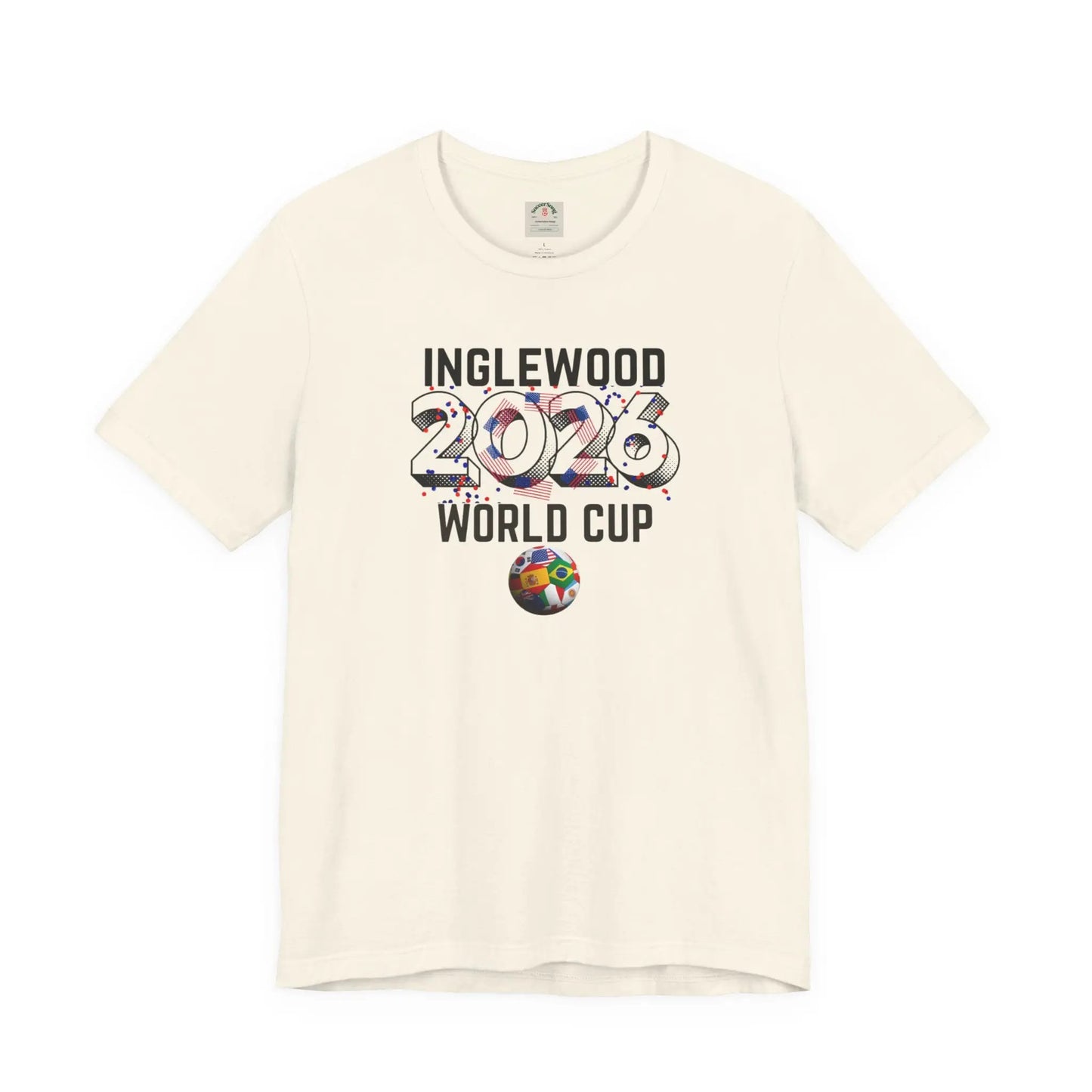 Inglewood World Cup 2026 Host Unisex Cotton Crew Tee by Printify