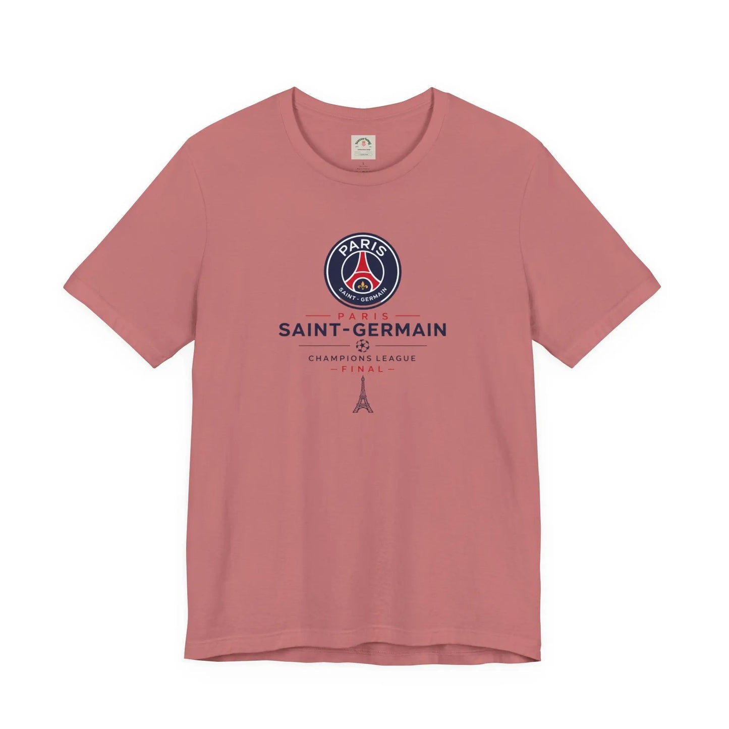 PSG Champions League Final Unisex Soccer Jersey Short Sleeve Tee by Printify