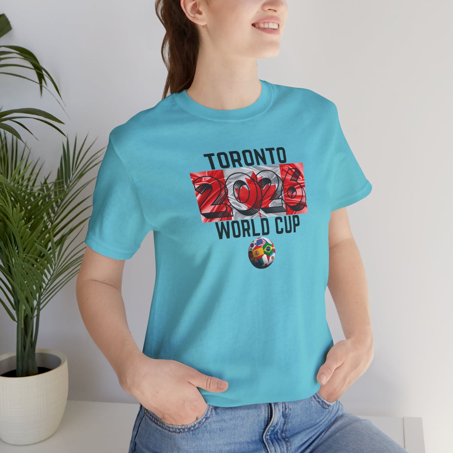 Toronto World Cup 2026 Host Unisex Cotton Crew Tee