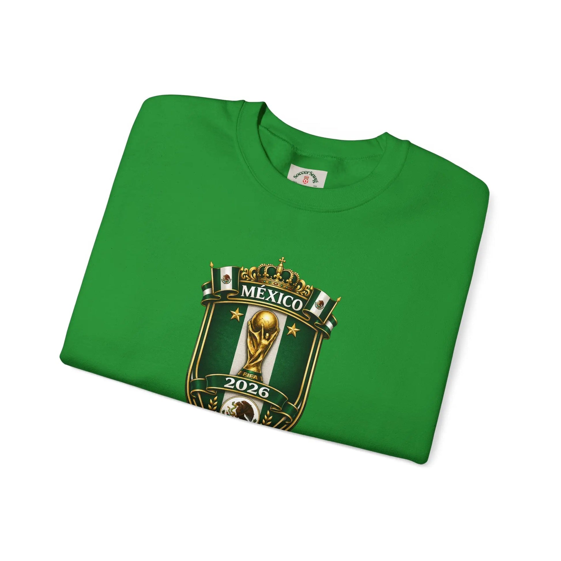 Mexico World Cup 2026 Crewneck Sweatshirt by Printify