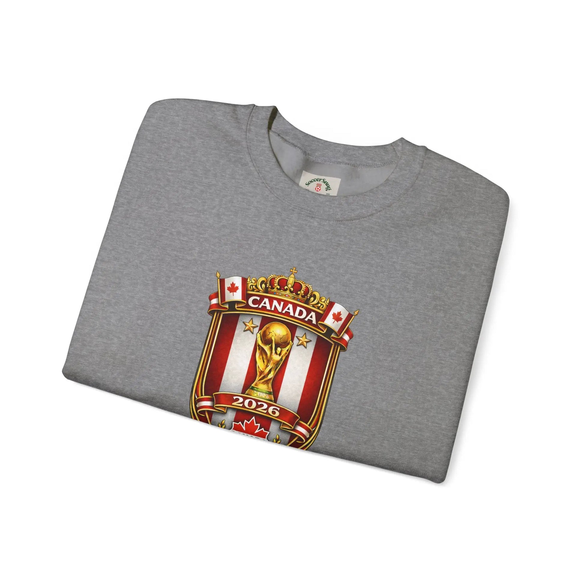 Canada World Cup 2026 Crewneck Sweatshirt by Printify