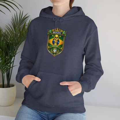 Brazil World Cup 2026 Hooded Sweatshirt by Printify