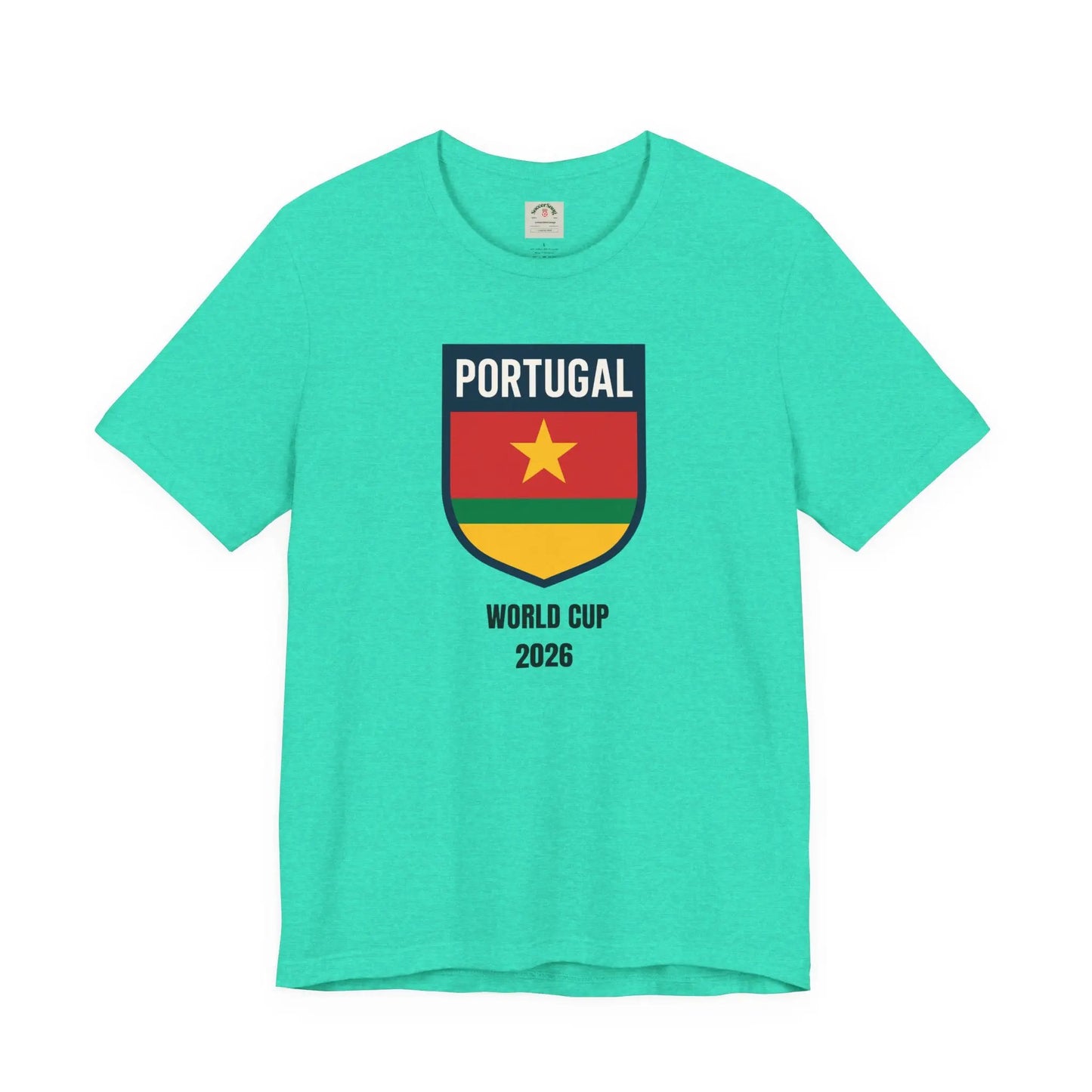 Portugal World Cup 2026 Unisex Cotton Crew Tee by Printify