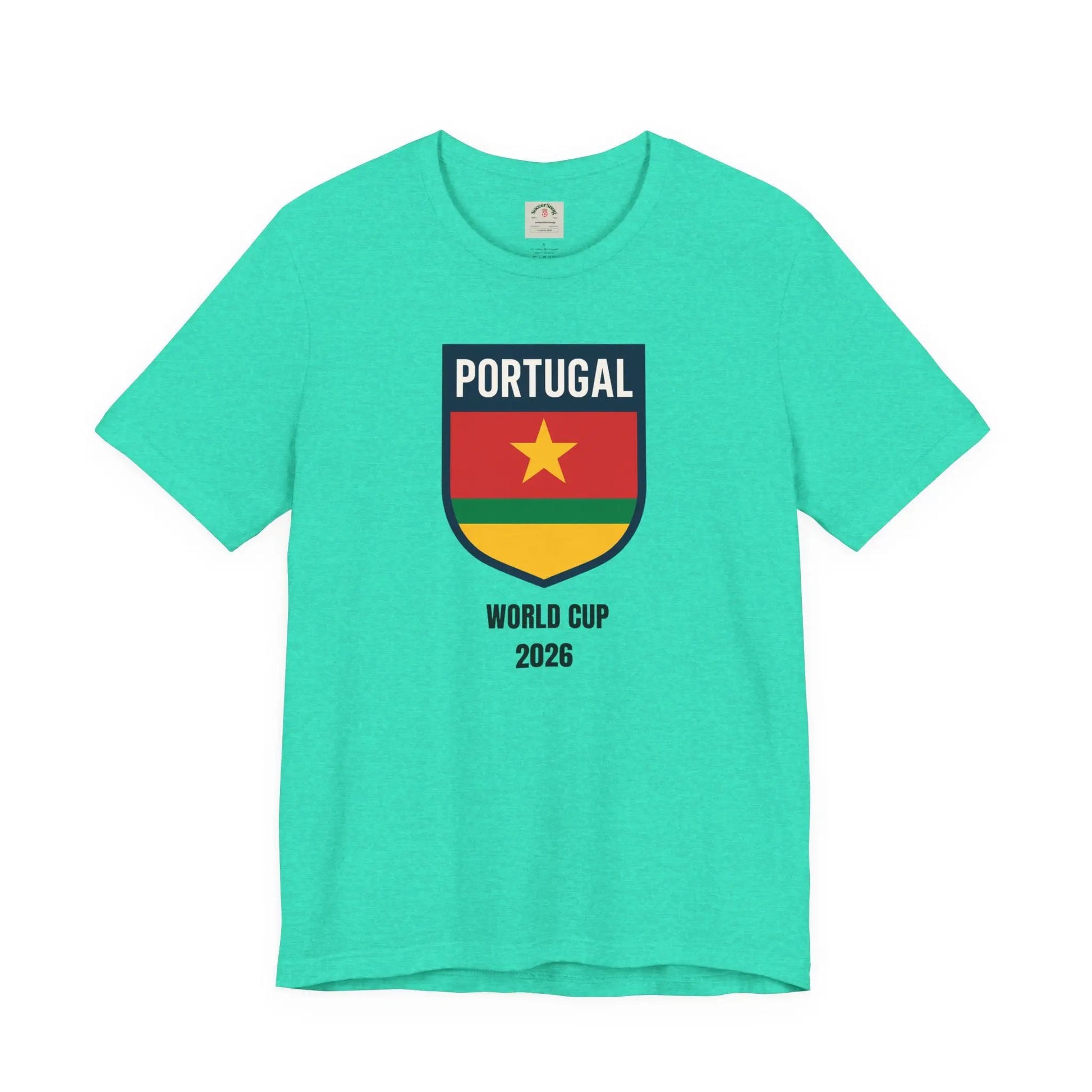 Portugal World Cup 2026 Unisex Cotton Crew Tee by Printify